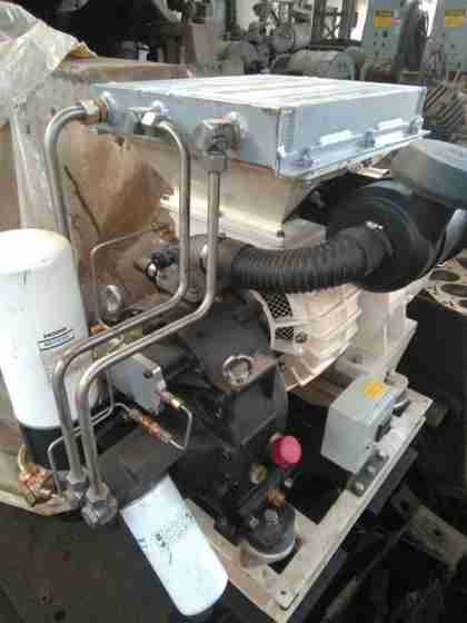 CONVERSION OF A RECIPROCATING COMPRESSOR LOCOMOTIVE TO SCREW COMPRESSOR.